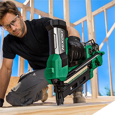 Speed Series nailer in use