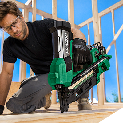 Speed Series nailer in use