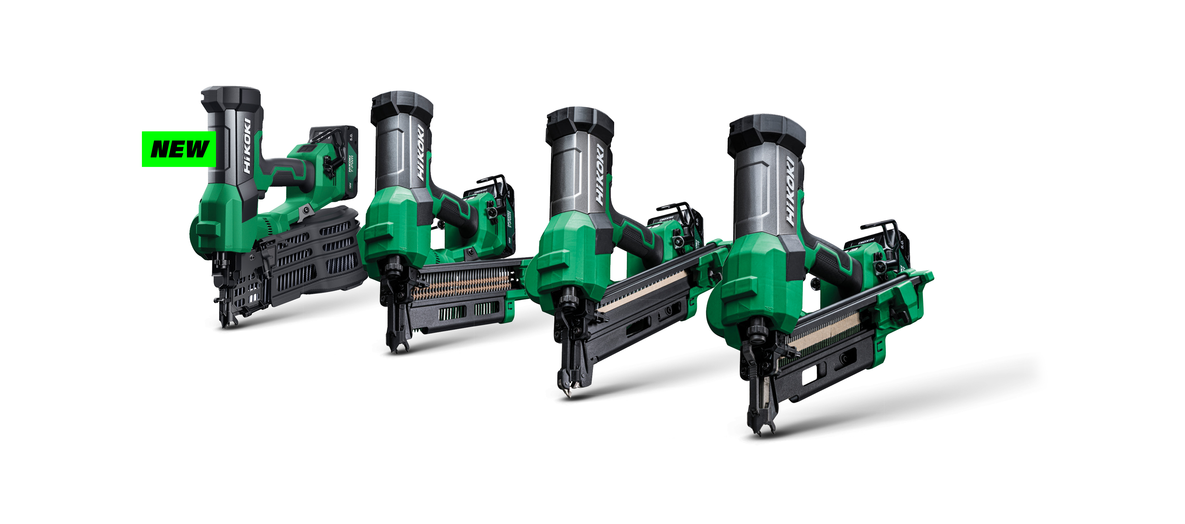 HiKOKI Speed Series nailer range